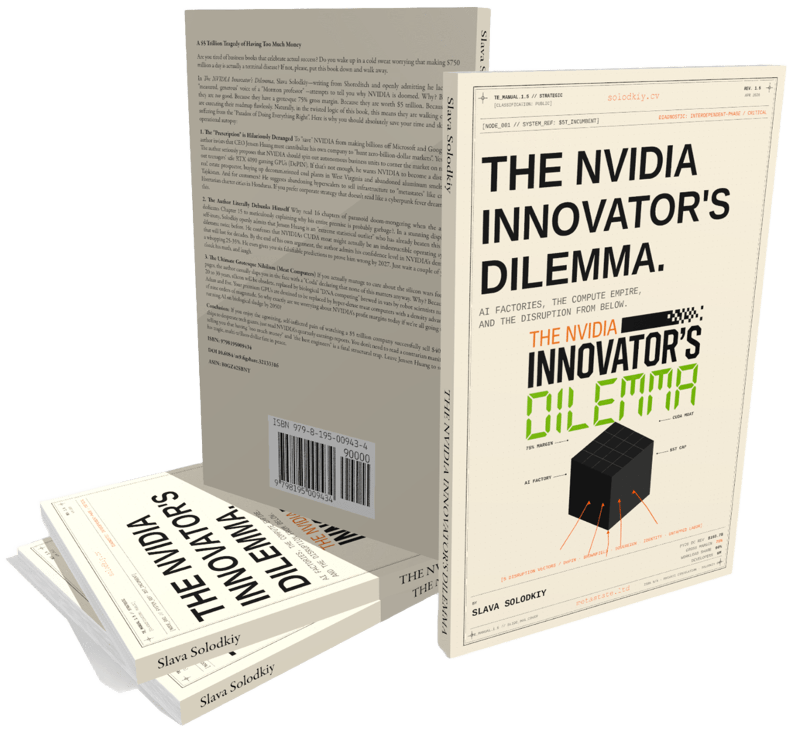 The NVIDIA Innovator's Dilemma — front cover